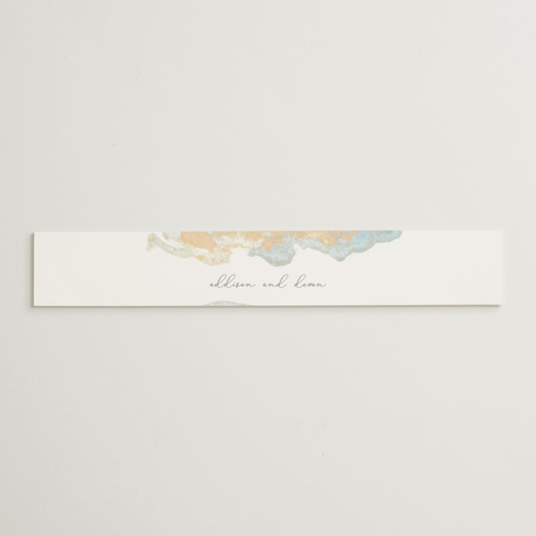 "My tenderness" - Belly Bands in Topaz by Helen Halik - Assembled with Invitation