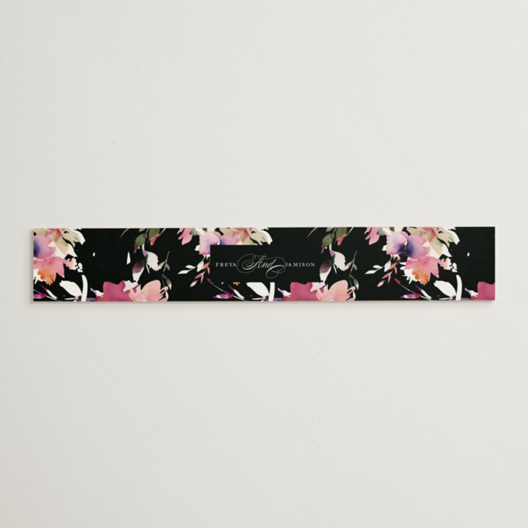 "Beauties" - Belly Bands in Noir by Lori Wemple - Assembled with Invitation