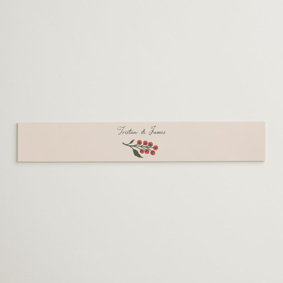 "Cherry Tomatoes" - Belly Bands in Tomato by Katharine Watson - Assembled with Invitation