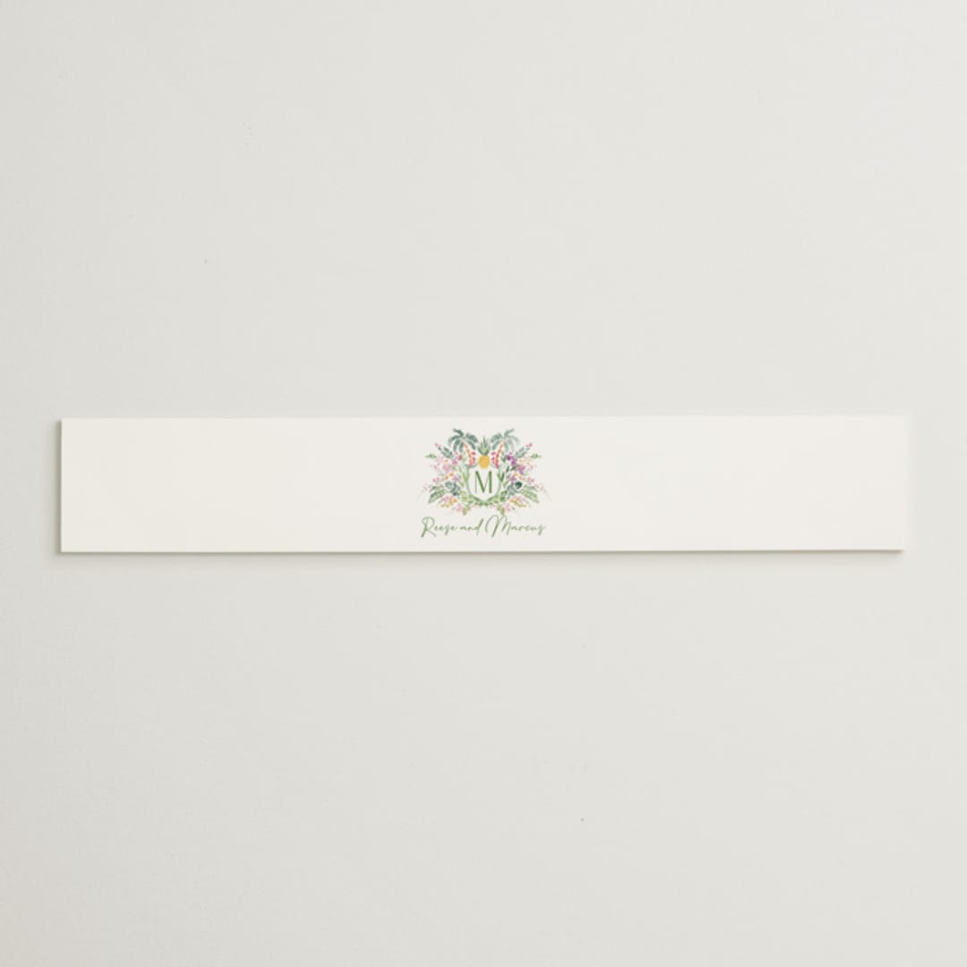 "Tropical Dreams" - Belly Bands in Jungle by Petra Kern - Assembled with Invitation