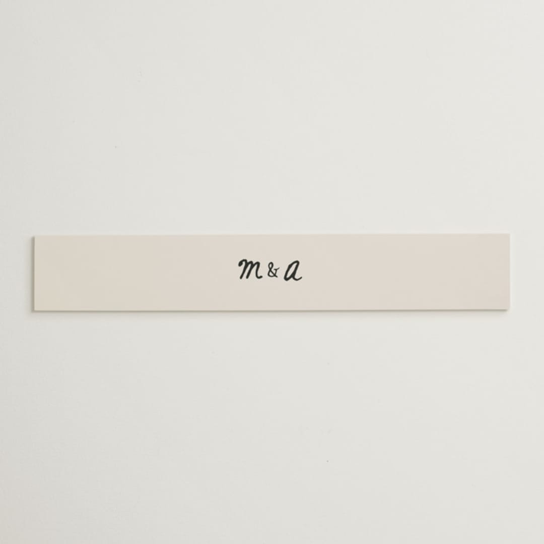 "simple monogram" - Belly Bands in Lace by Cass Loh - Assembled with Invitation
