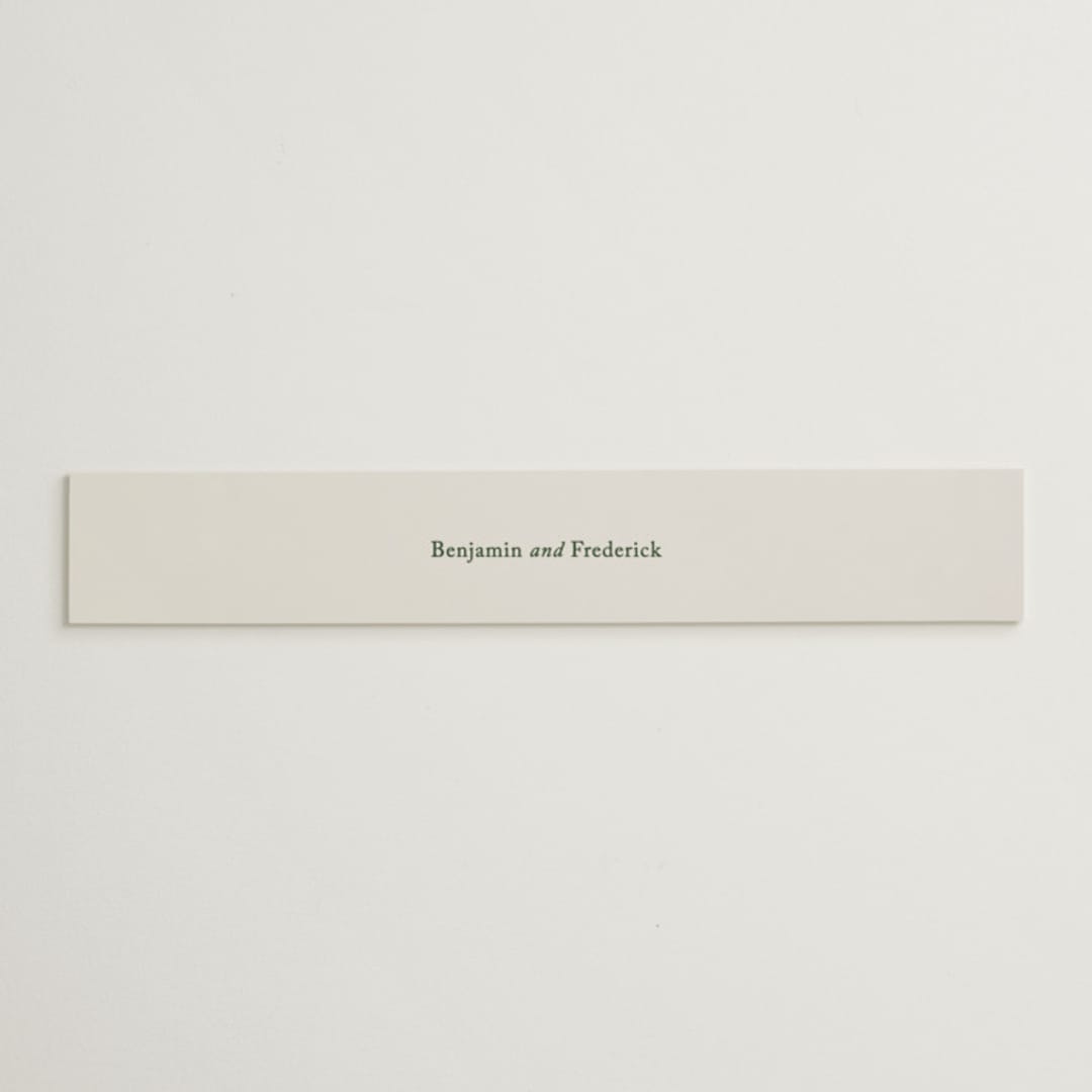 "Editorial" - Belly Bands in Forest by Bethan - Assembled with Invitation