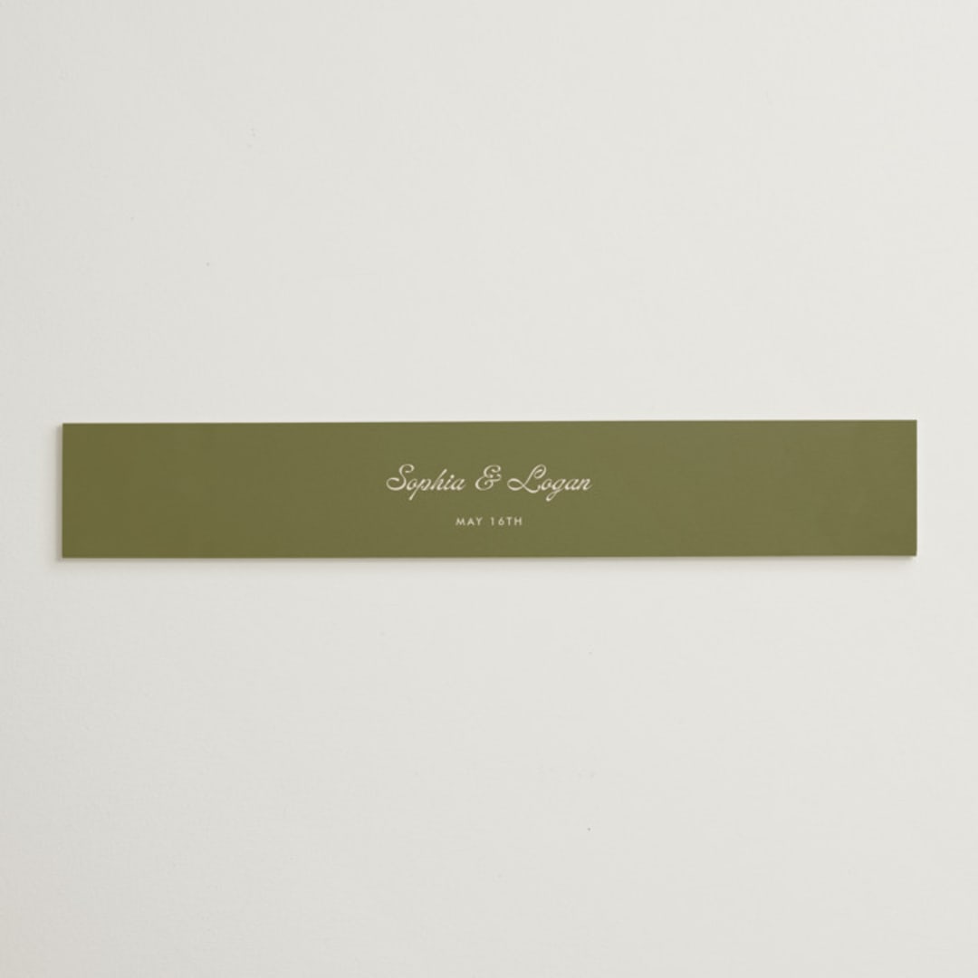 "Victorian Chic" - Belly Bands in Garnet by Morgan Kendall - Assembled with Invitation