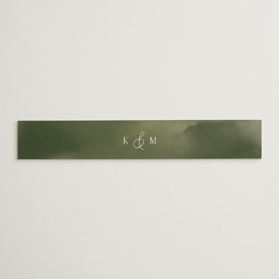 "Estate" - Belly Bands in Sky by Rebecca Durflinger - Assembled with Invitation