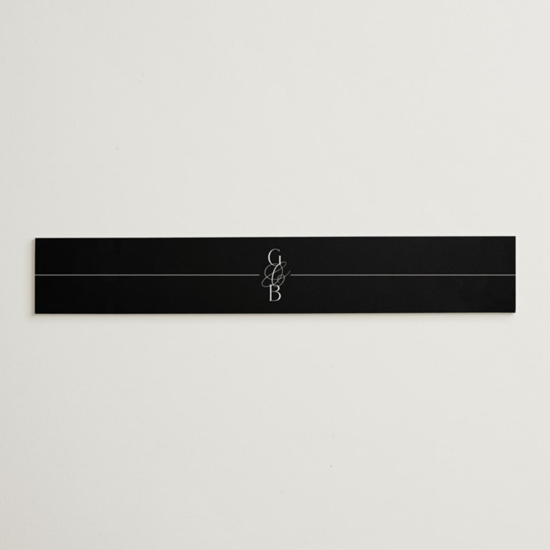 "Grand Scale" - Belly Bands in Caviar by Olivia Raufman - Assembled with Invitation