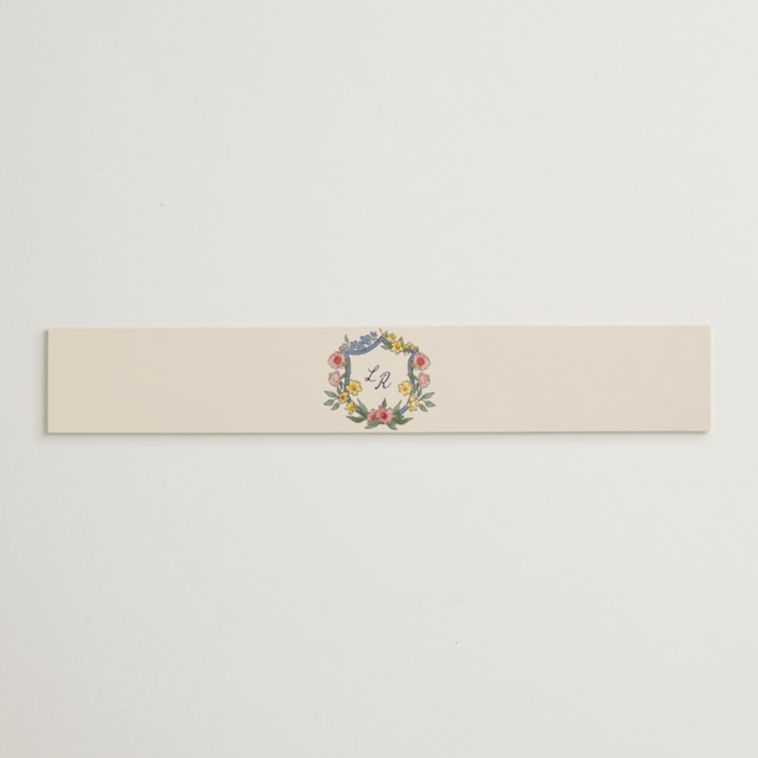 "A wedding in Low Country" - Belly Bands in Cornflower by Chris Griffith - Assembled with Invitation