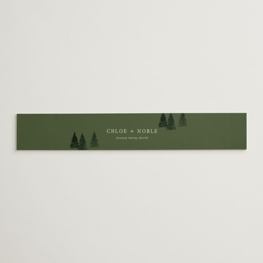 "Into the Forest" - Belly Bands in Cream by Alethea and Ruth - Assembled with Invitation