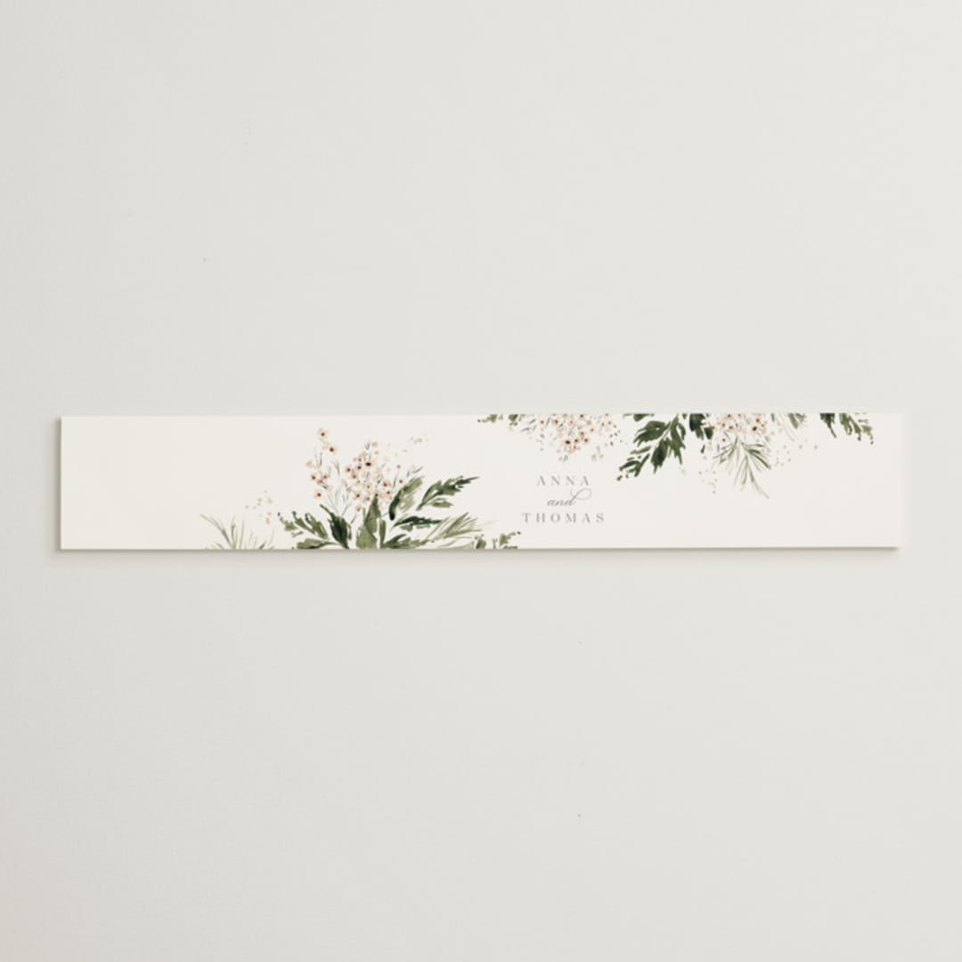 "Grace" - Belly Bands in Porcelain by Leah Bisch - Assembled with Invitation