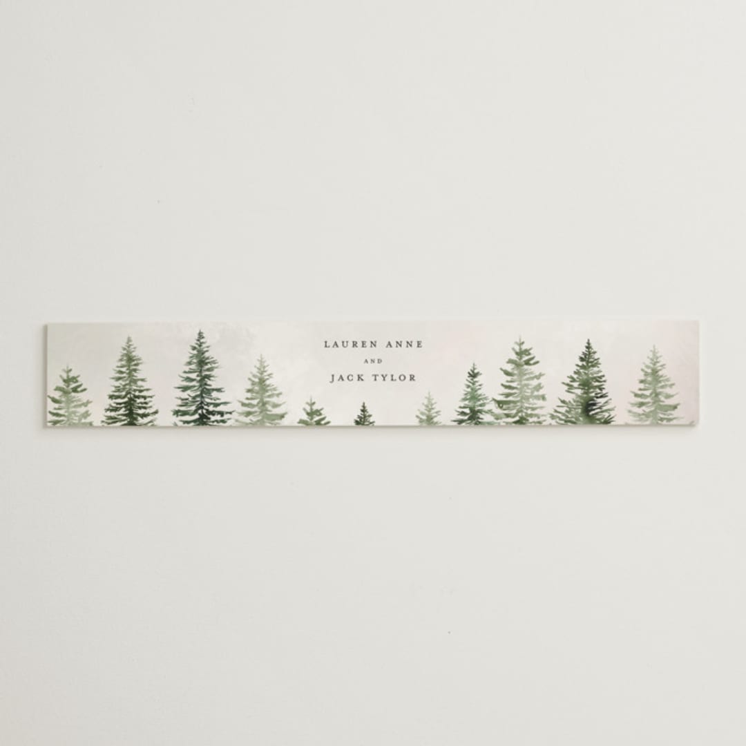 "montagna" - Belly Bands in Forest by Petra Kern - Assembled with Invitation