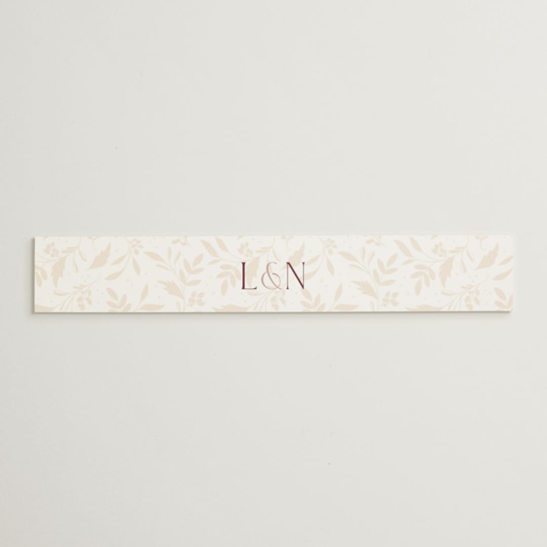 "Moment" - Belly Bands in Rose by Erin German - Assembled with Invitation