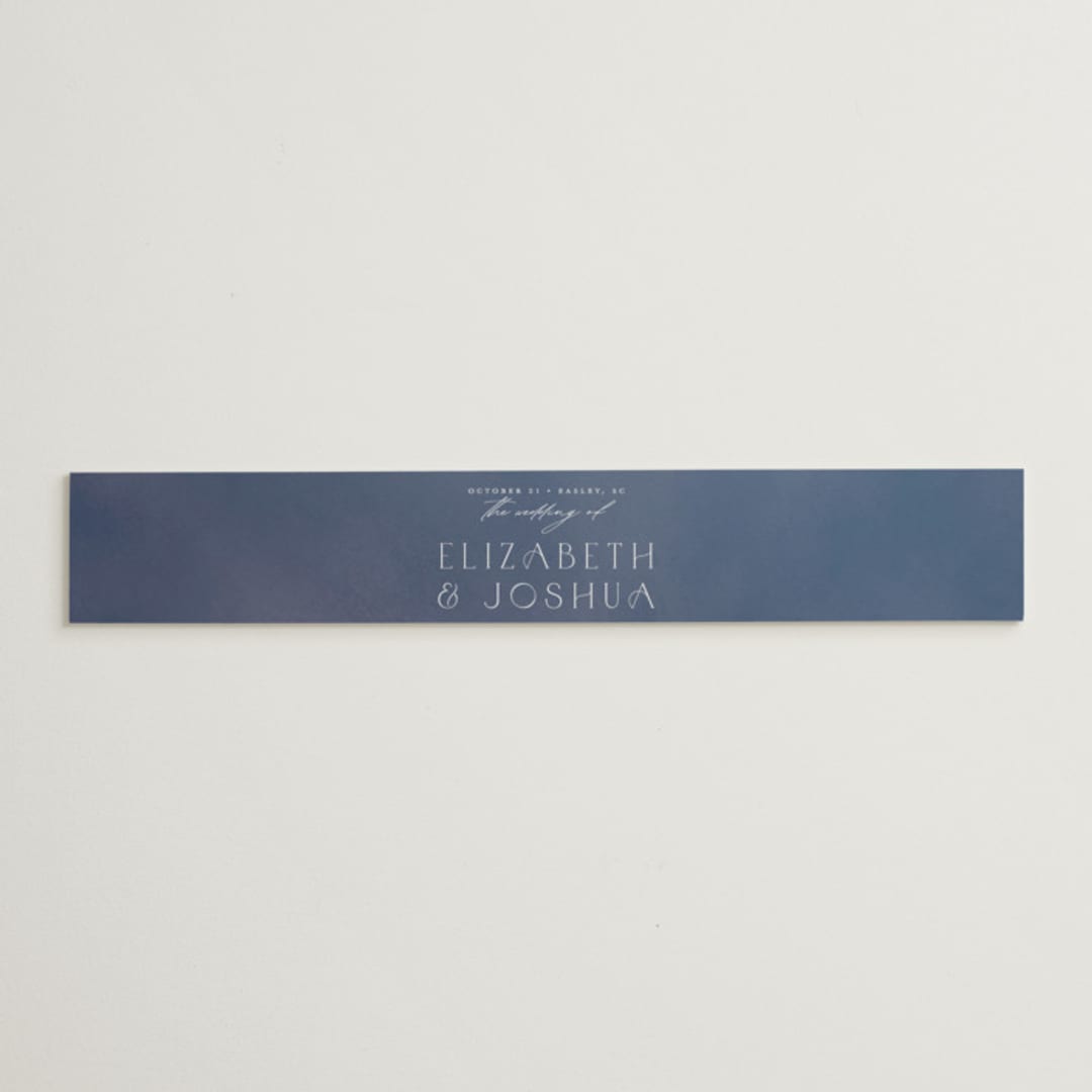 "Nouveau Frame" - Belly Bands in Delphinium by Ashley DeMeyere - Assembled with Invitation