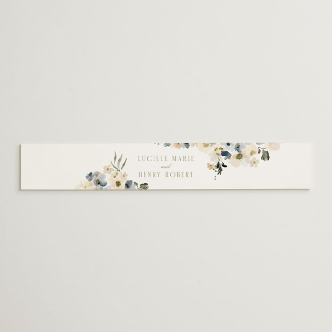 "Swept Away" - Belly Bands in Petal by Leah Bisch - Assembled with Invitation