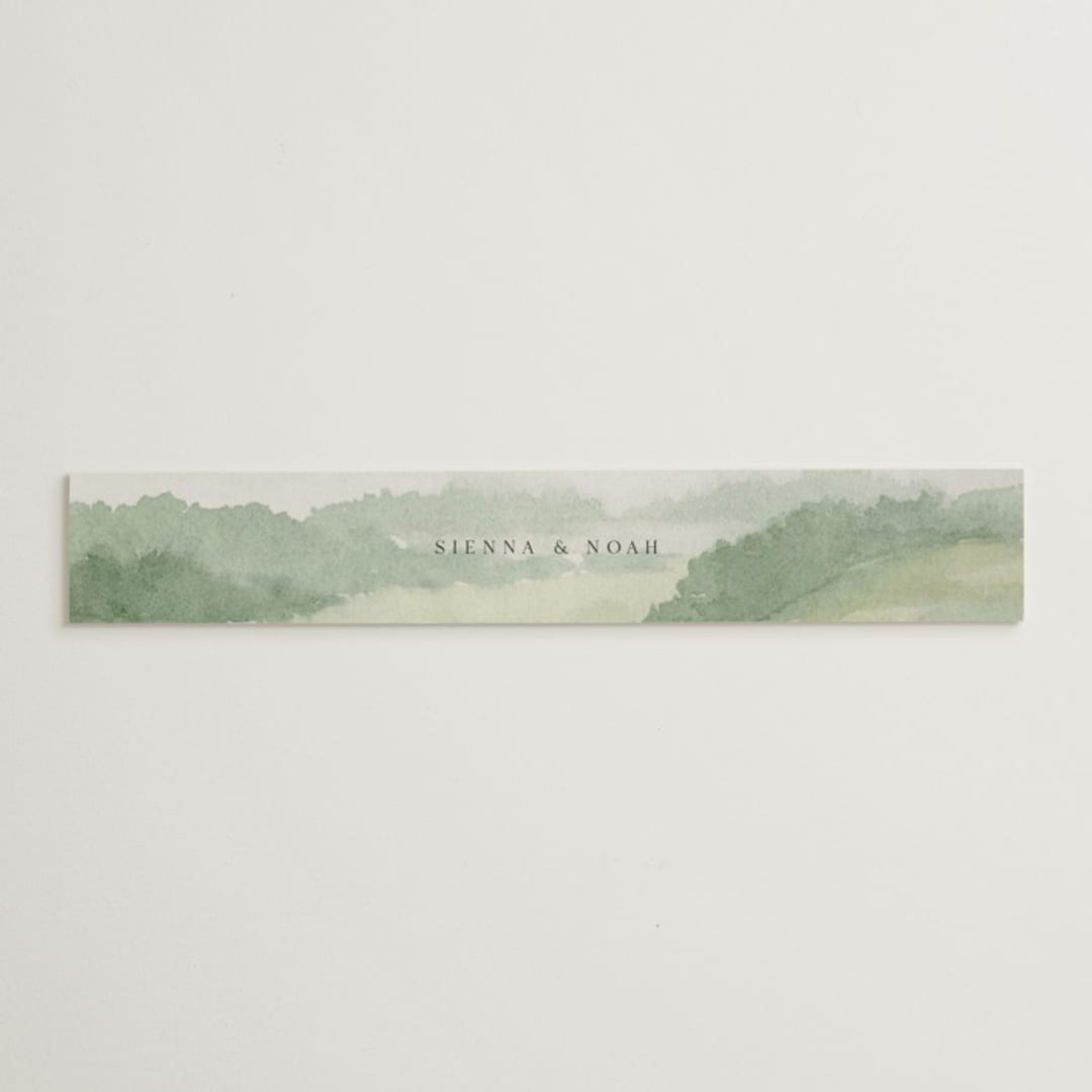 "The Vow" - Belly Bands in Meadow by Elly - Assembled with Invitation