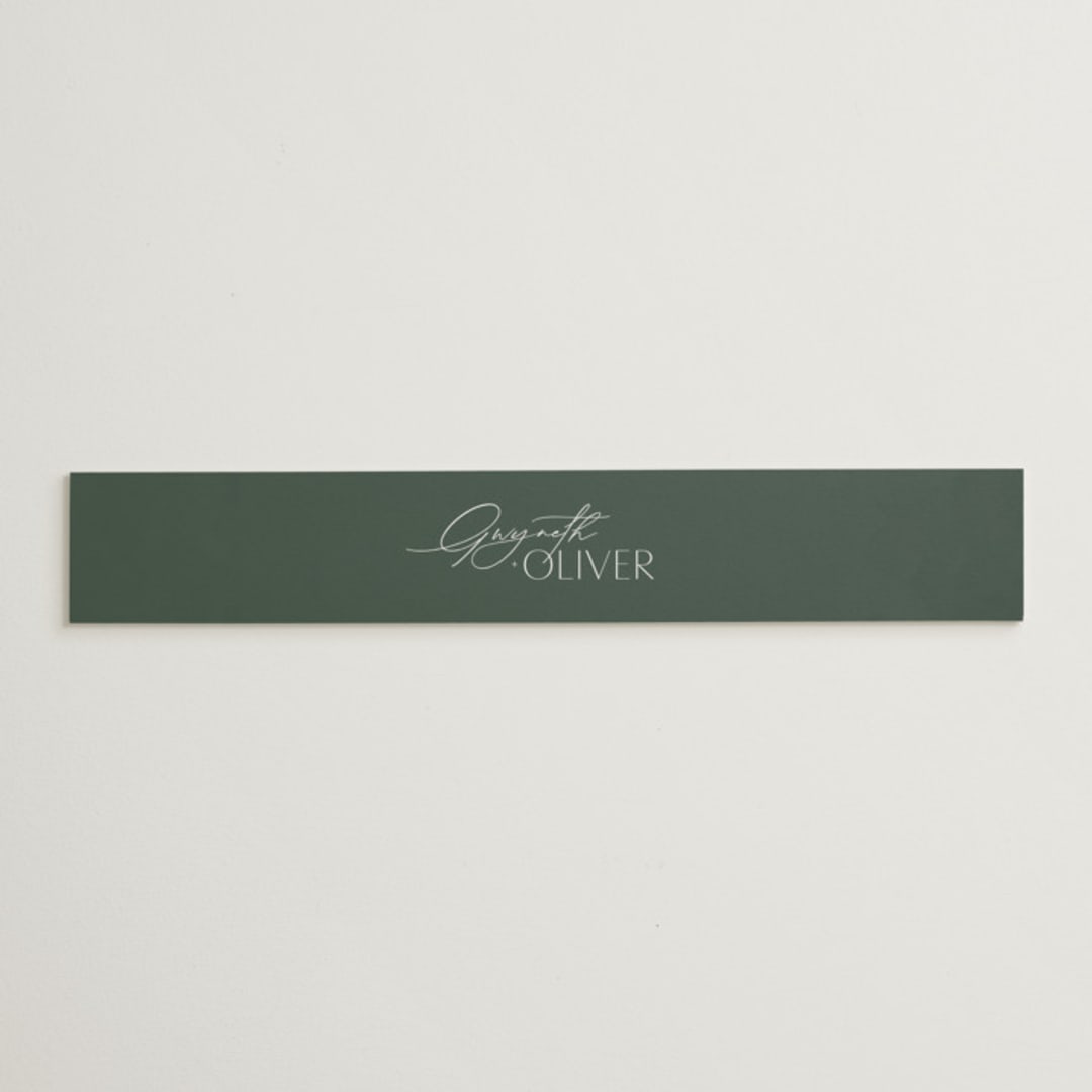 "Flip" - Belly Bands in Forest by Kelly Schmidt - Assembled with Invitation