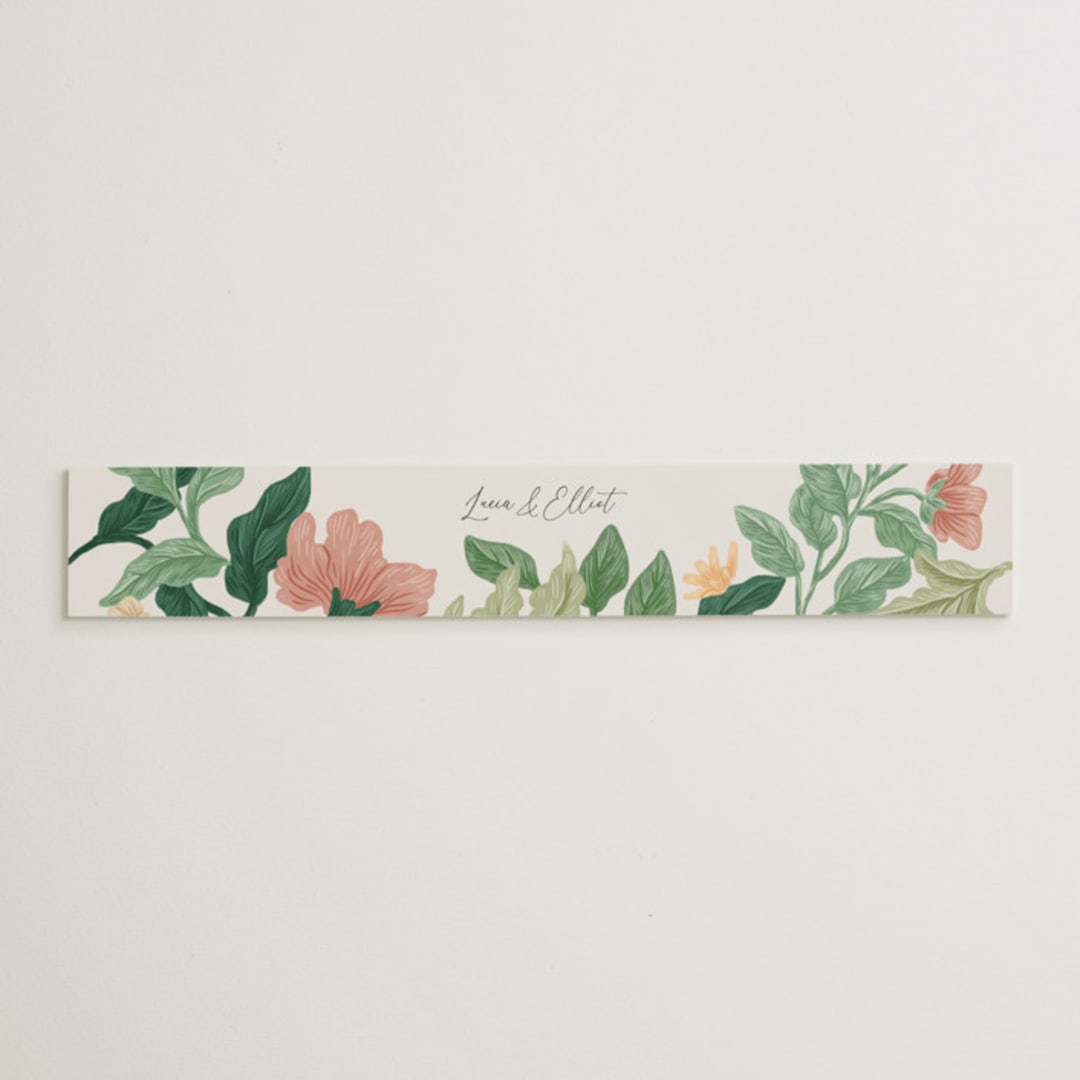 "Floral Garden" - Belly Bands in Garden by Elly - Assembled with Invitation