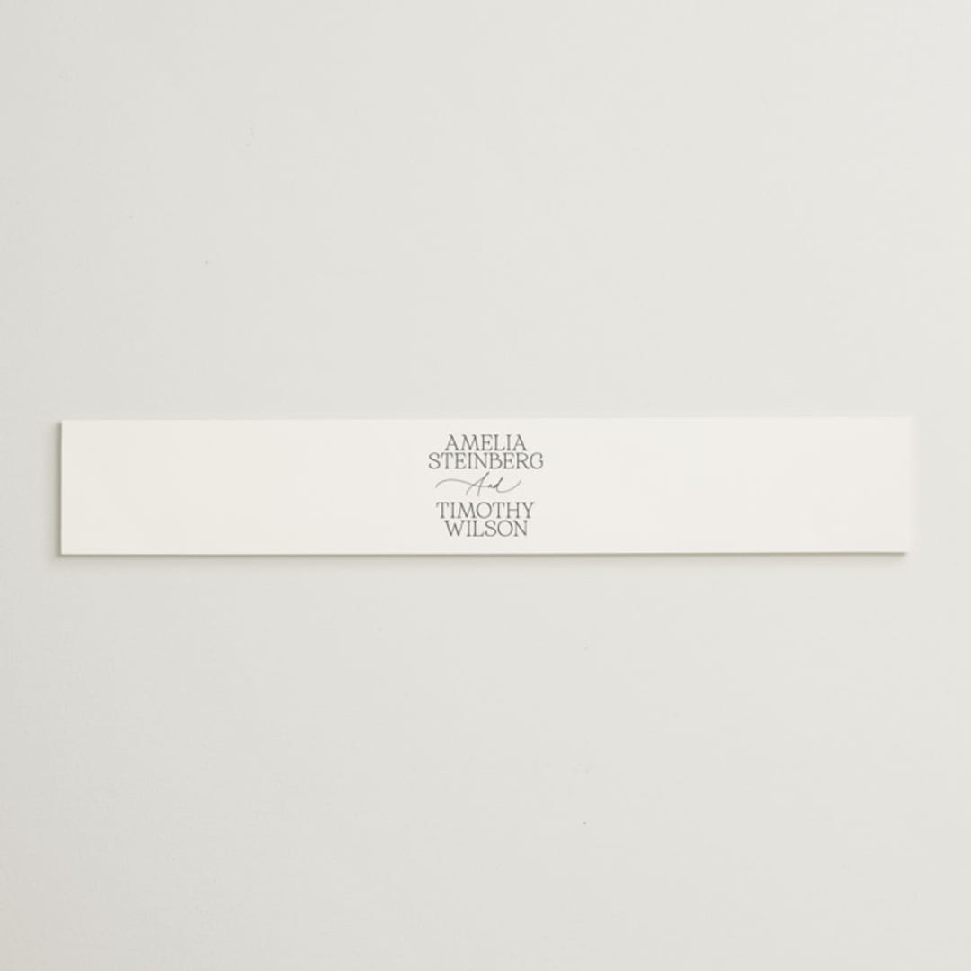 "Dashing" - Belly Bands in Pearl by Benita Crandall - Assembled with Invitation