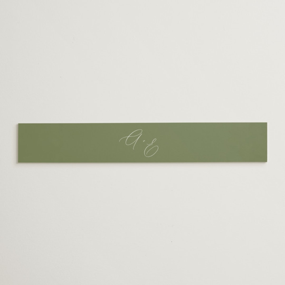 "Amelia" - Belly Bands in Olive by Kristie Kern - Assembled with Invitation