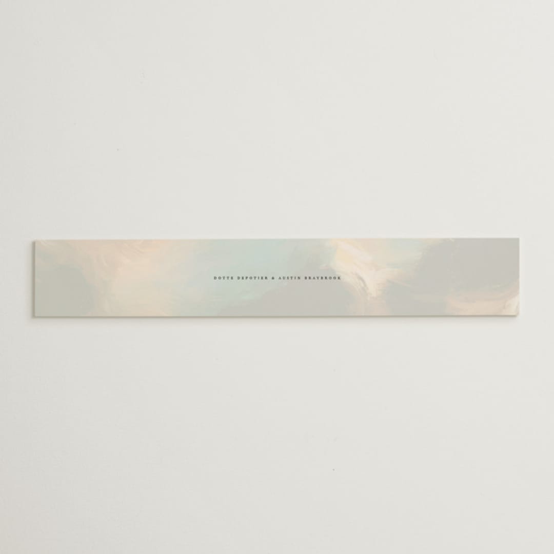 "Daybreak" - Belly Bands in Dove by Olivia Kanaley Inman - Assembled with Invitation