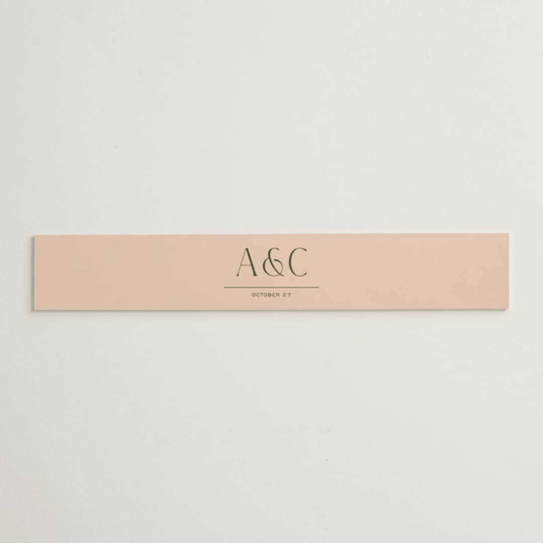 "Martini" - Belly Bands in Olive by Pixel and Hank - Assembled with Invitation