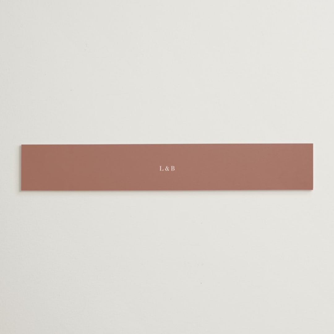 "Charleston" - Belly Bands in Blush by Megan Davis - Assembled with Invitation