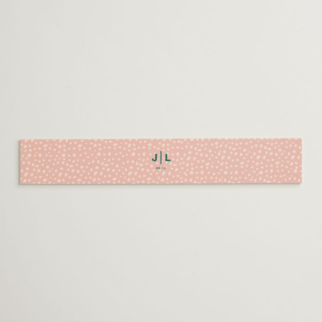"Bold Type" - Belly Bands in Parrot by Owl and Toad - Assembled with Invitation