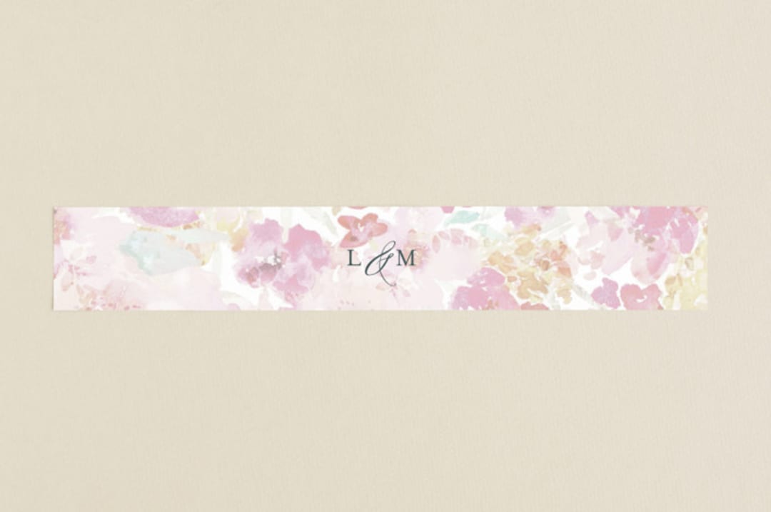 "Spring Garden" - Belly Bands in Petal by Grace Kreinbrink - Assembled with Invitation