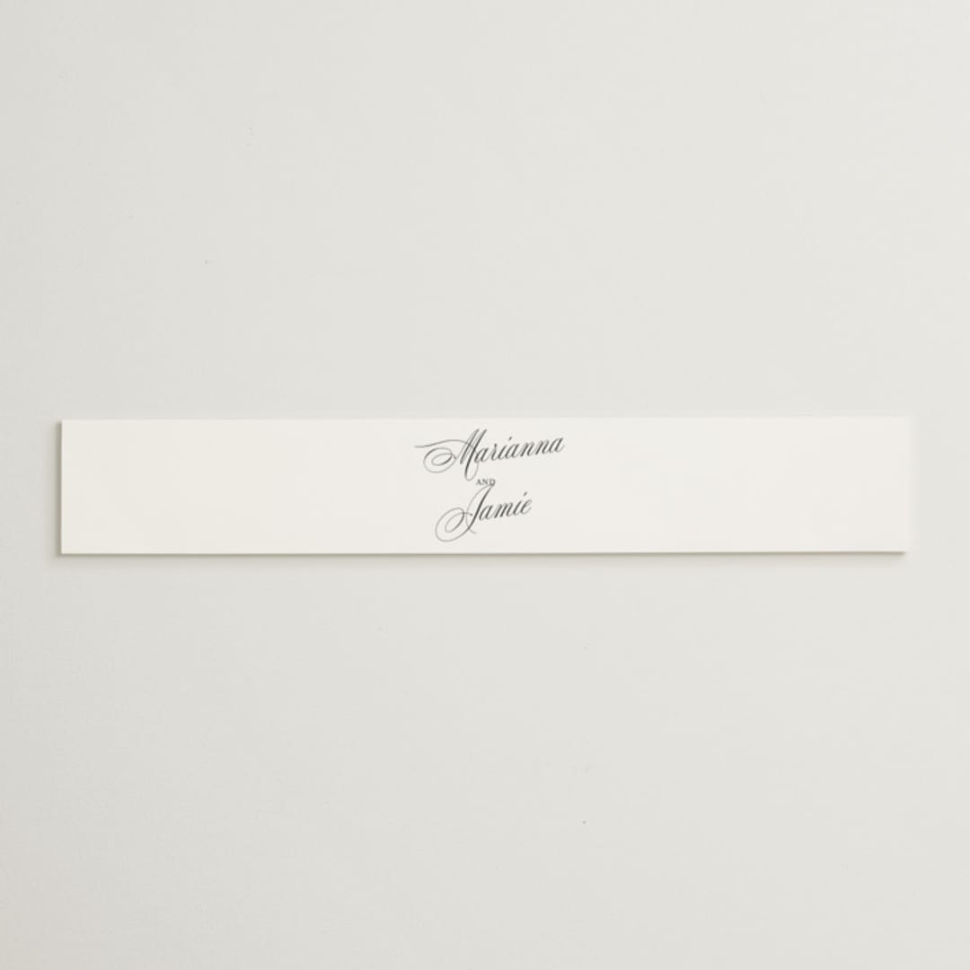 "Best is yet to come" - Belly Bands in Classique by Design Lotus - Assembled with Invitation