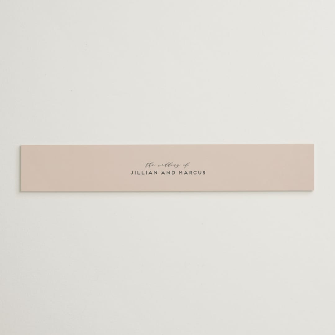 "Picturesque" - Belly Bands in Linen by Christie Garcia - Assembled with Invitation