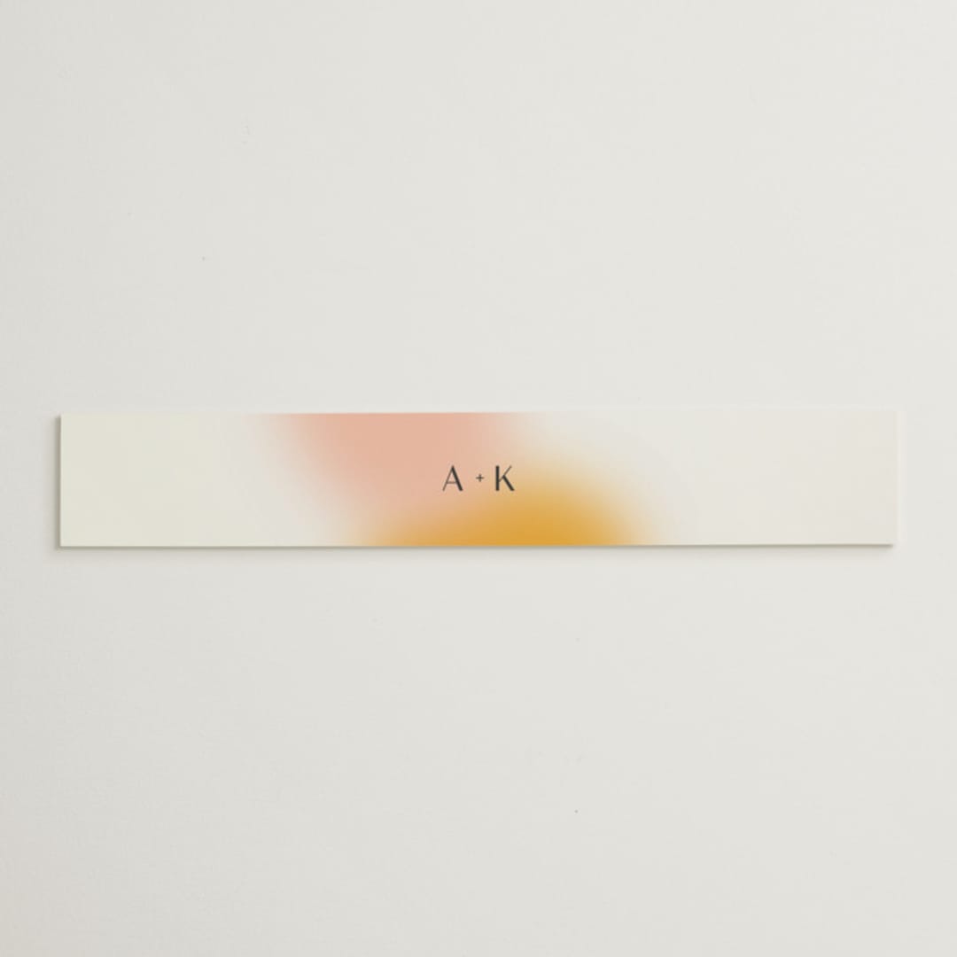 "Blend" - Belly Bands in Honeysuckle by Sarah Lenger - Assembled with Invitation