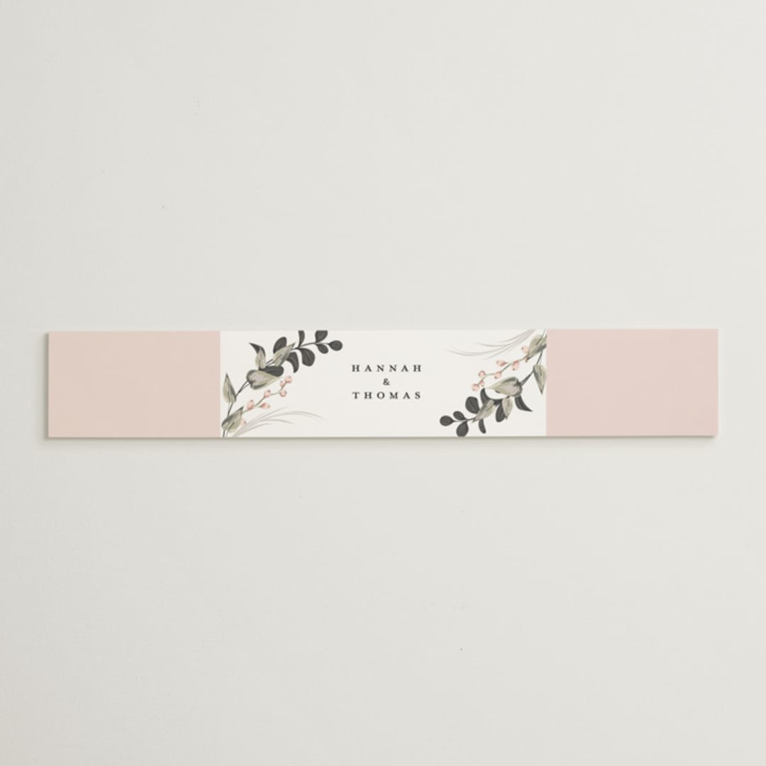 "Ivory Ring" - Belly Bands in Blush by Susan Moyal - Assembled with Invitation