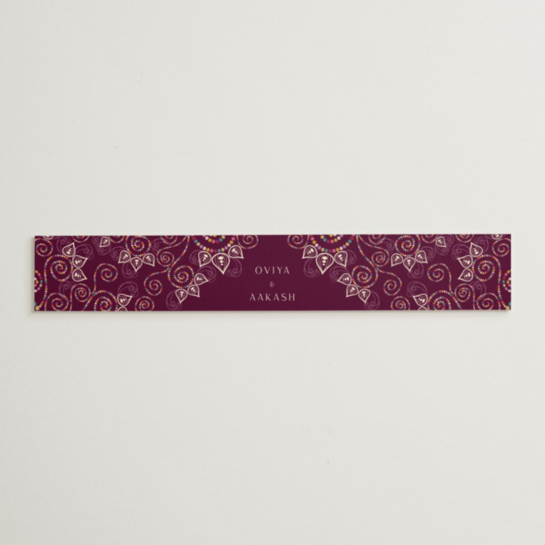 "Henna" - Belly Bands in Mixed Berry by fatfatin - Assembled with Invitation