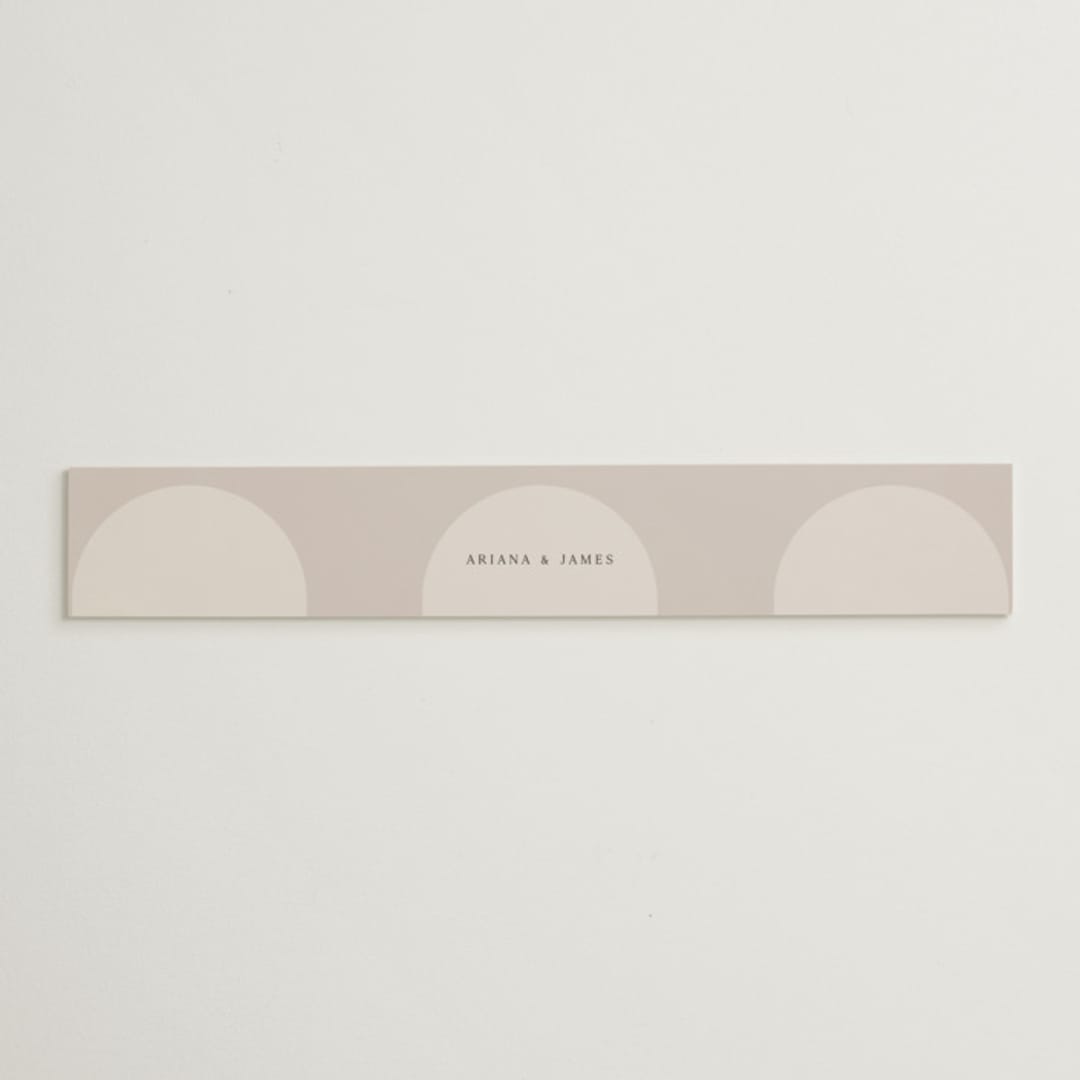 "the arch" - Belly Bands in Stone by Elly - Assembled with Invitation