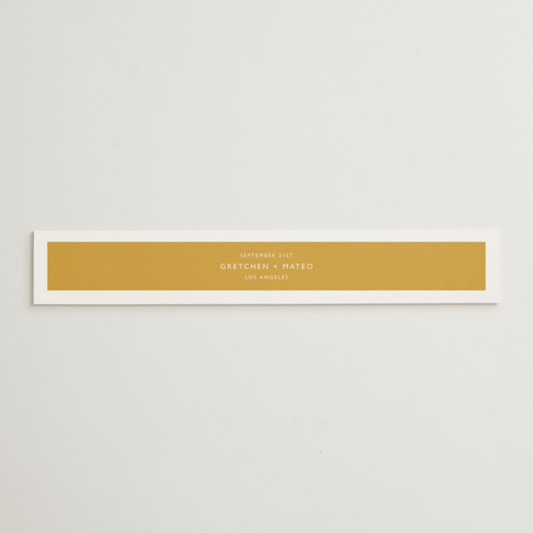 "goldfinch" - Belly Bands in Sunshine by Lindsay Stetson Thompson - Assembled with Invitation