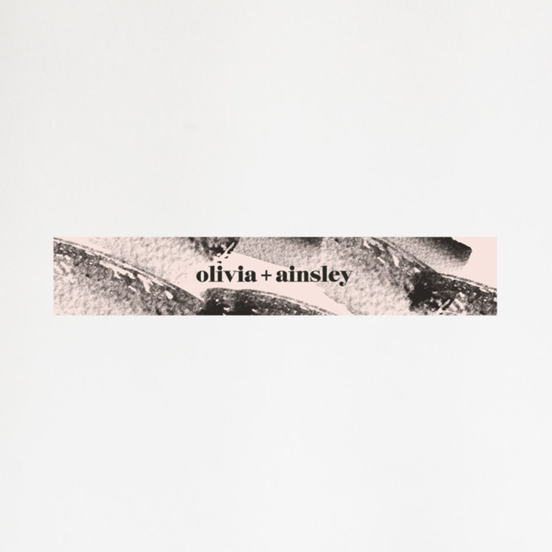 "Vignette" - Belly Bands in Cosmopolitan by silverscreen studio - Assembled with Invitation