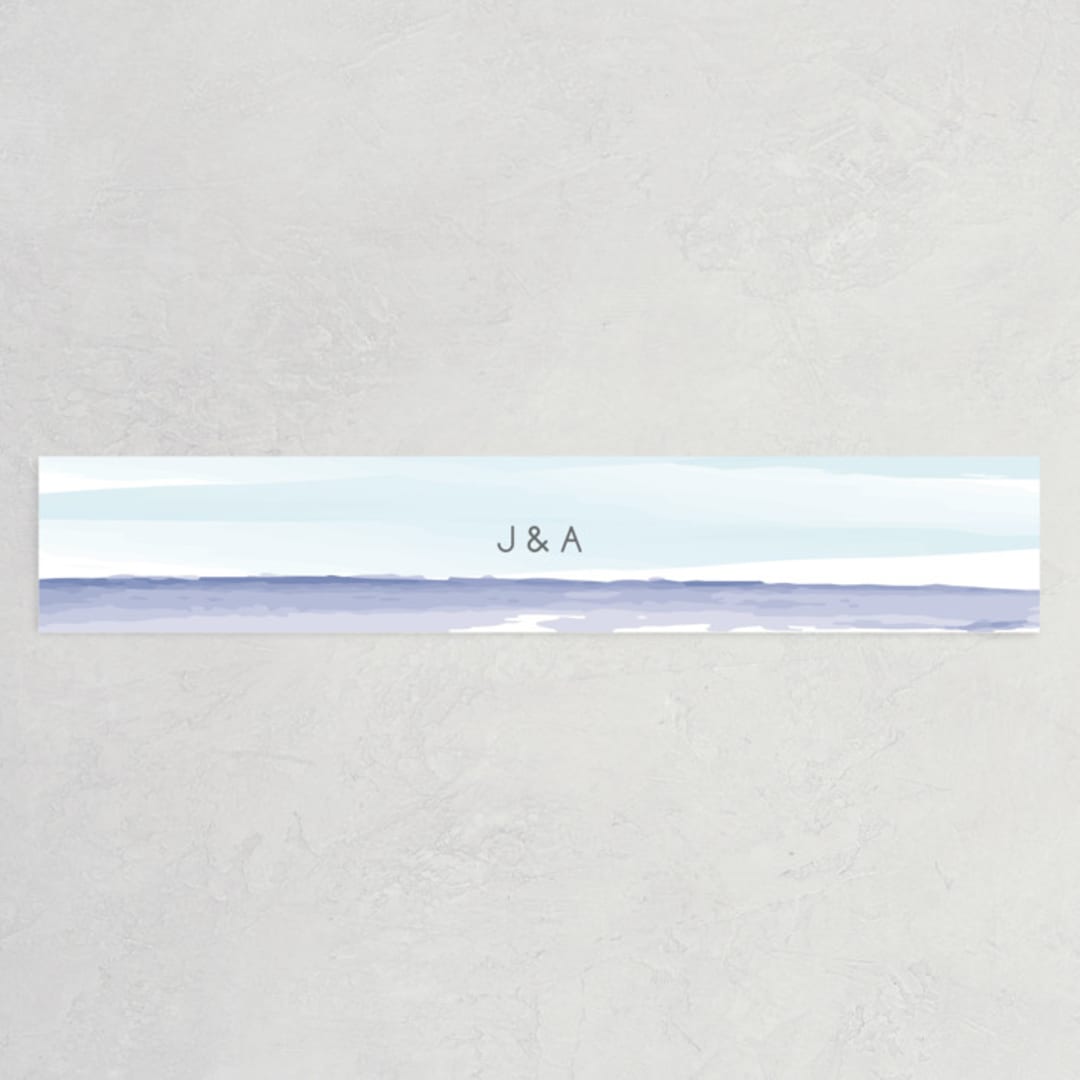 "Set Sail" - Belly Bands in Mediterranean by Sarah Brown - Assembled with Invitation