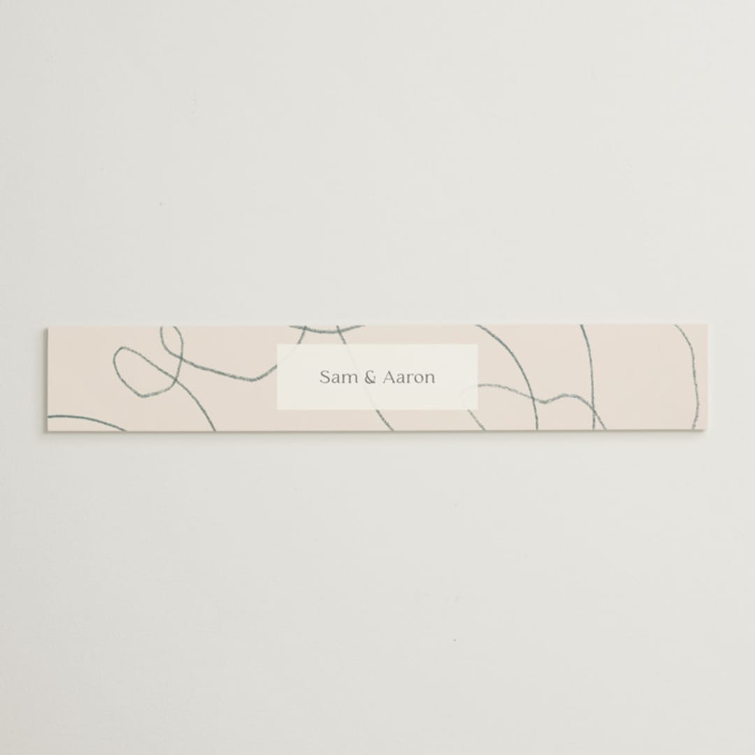 "Blue Jean Baby" - Belly Bands in Ocean by Chelsea Petaja - Assembled with Invitation