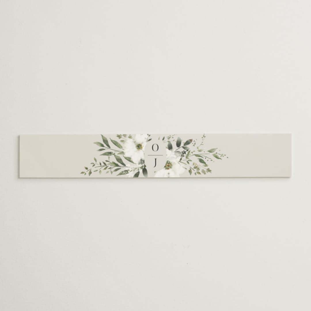 "Verde" - Belly Bands in Meadow by Petra Kern - Assembled with Invitation