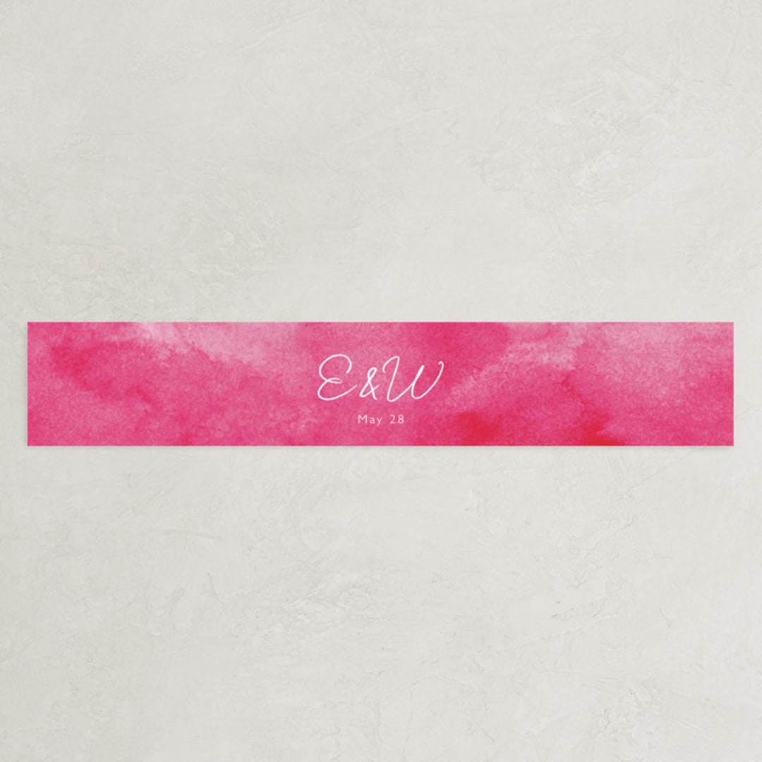 "Skyline - New York" - Belly Bands in Magenta by Laura Condouris - Assembled with Invitation