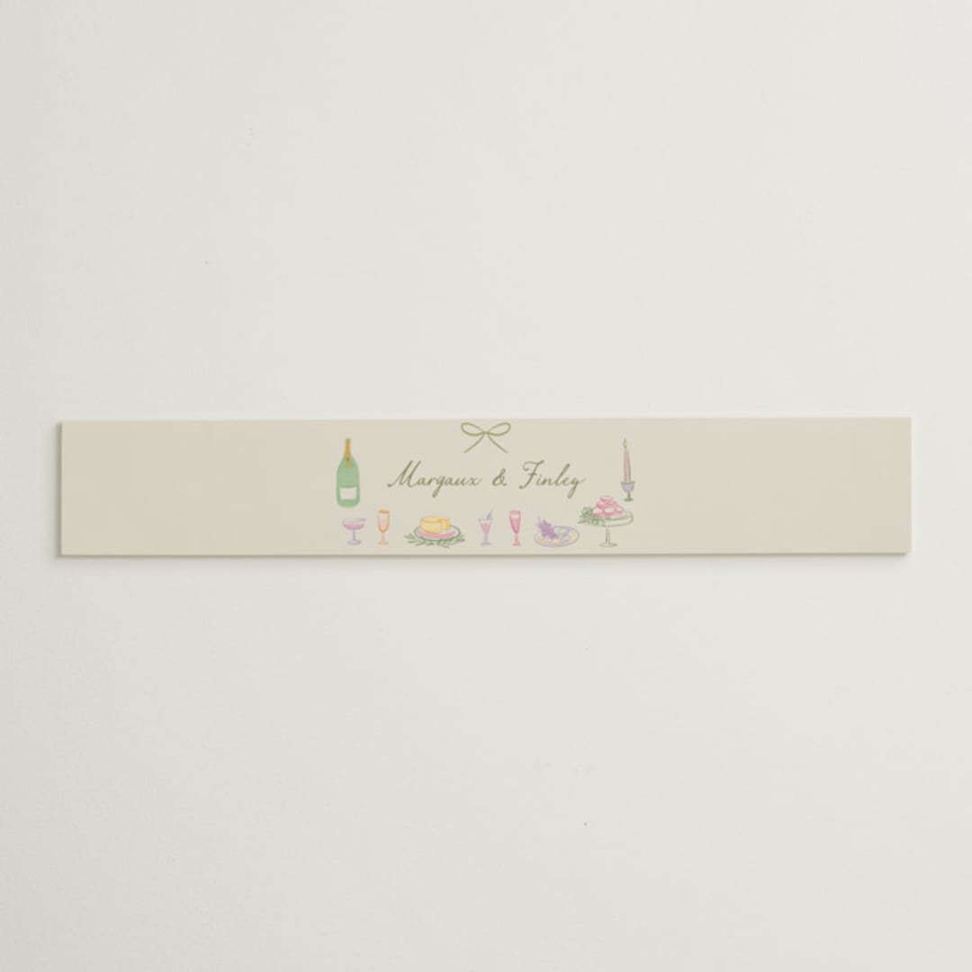 "Dining" - Belly Bands in Olive by Elly - Front