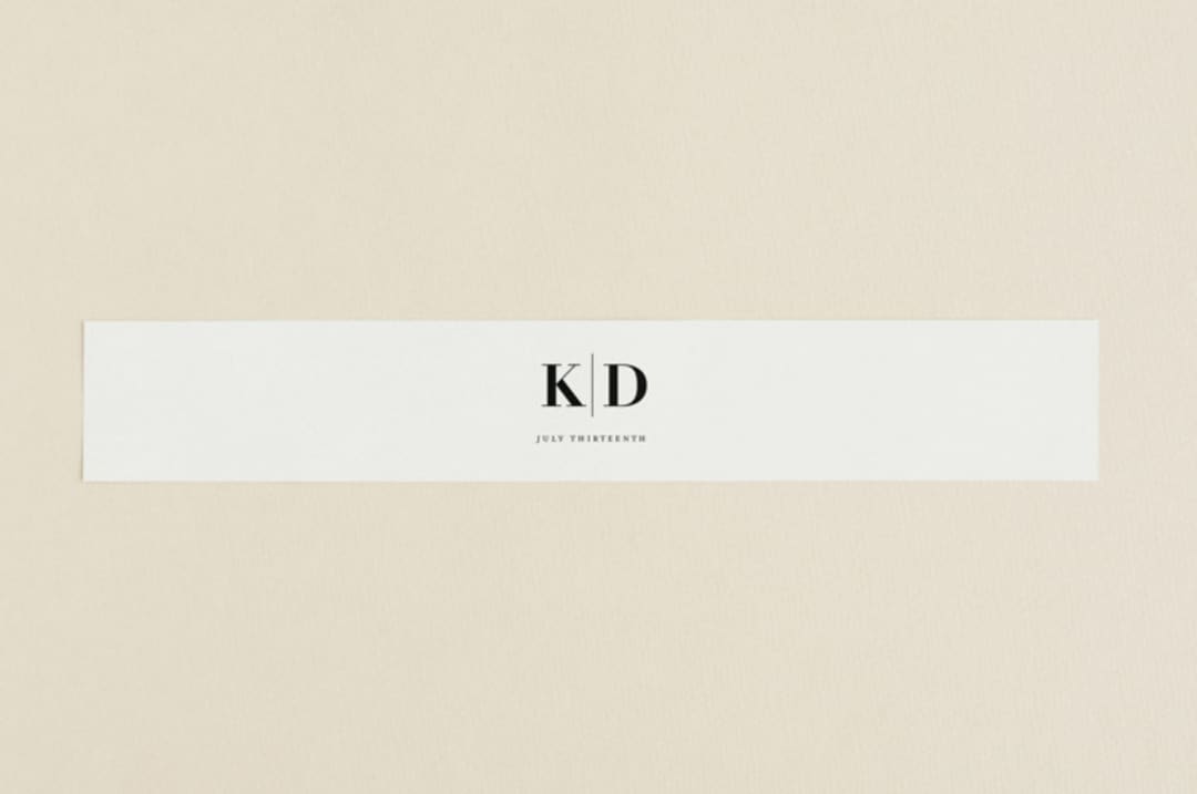 "The Minimalist" - Belly Bands in Pearl by Kelly Schmidt - Assembled with Invitation
