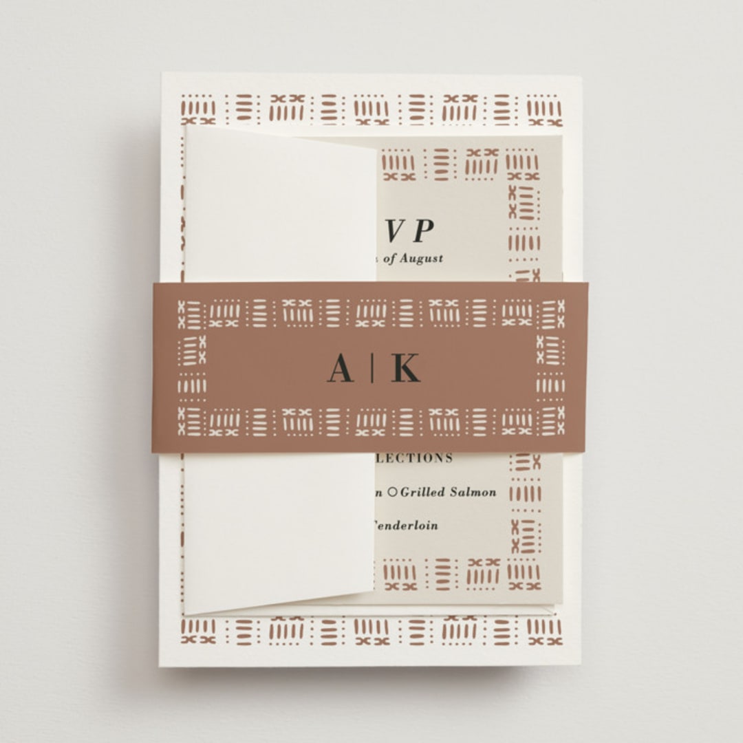 "Amari" - Belly Bands in Ivory by Oma N. Ramkhelawan - Front