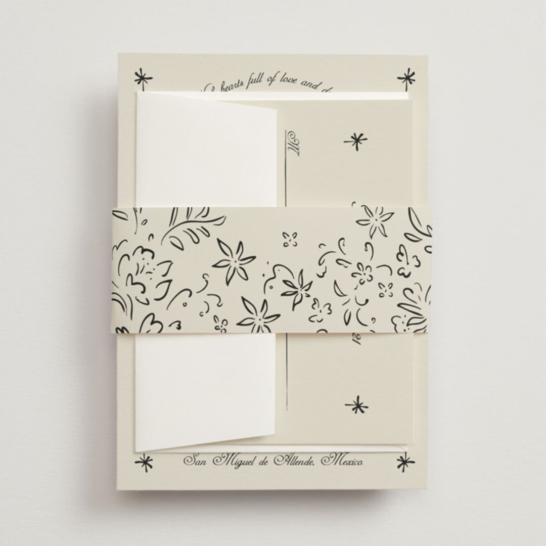 "Milagro" - Belly Bands in Ivory by Ani Somi - Front