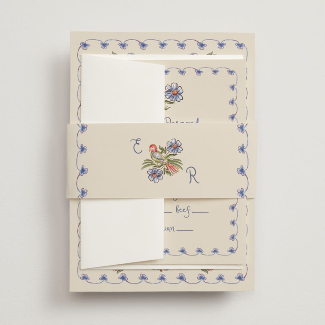 "Artisan Wedding" - Belly Bands in Sea by Chris Griffith - Front