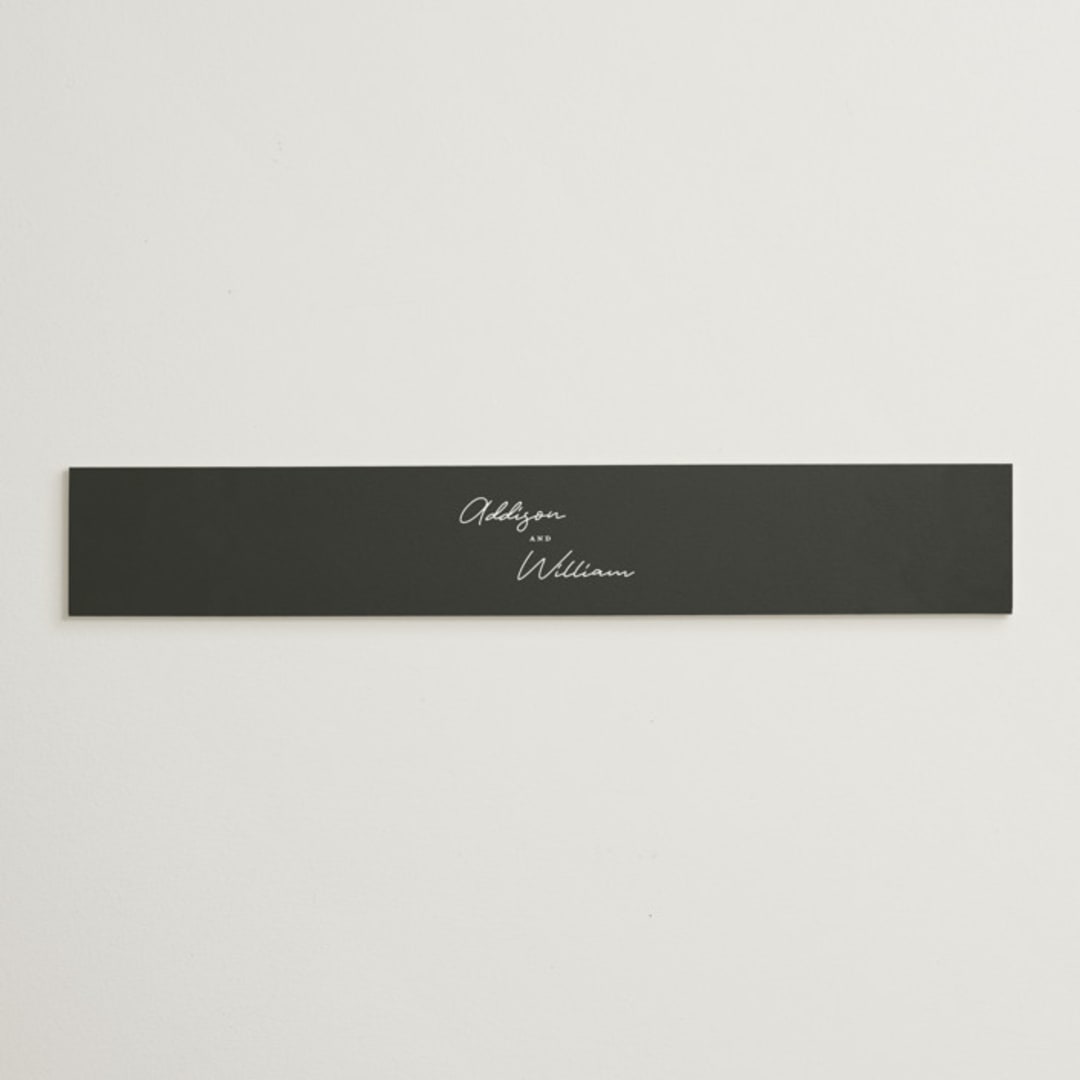 "As if a Dream" - Belly Bands in Cloud by Pine Street Creative - Assembled with Invitation