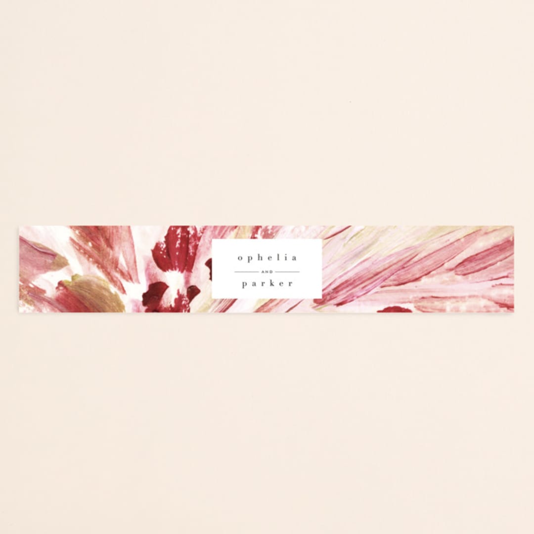 "pollen" - Belly Bands in Petal by Robin Ott - Assembled with Invitation
