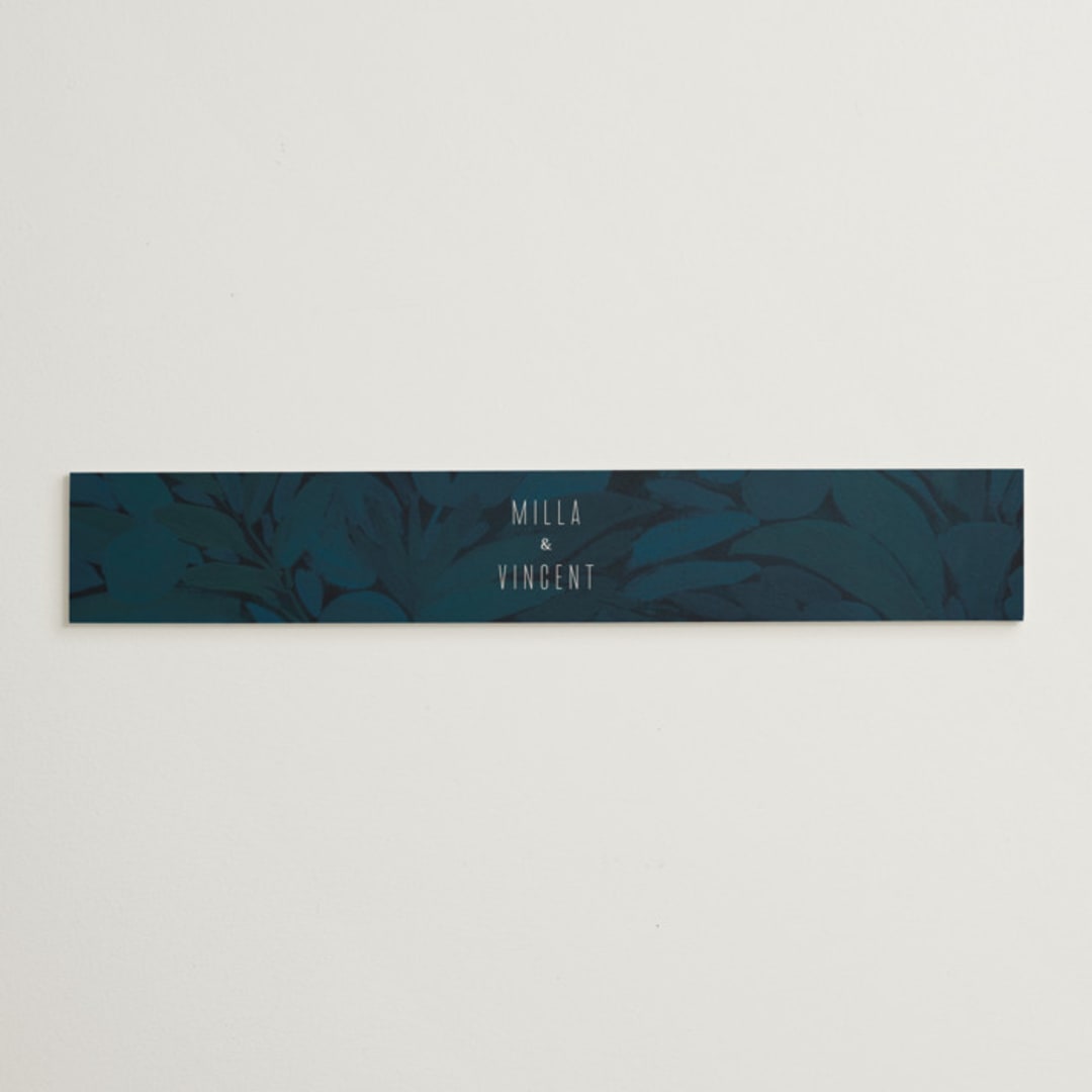 "Floral Burst" - Belly Bands in Ocean by Morgan Ramberg - Assembled with Invitation