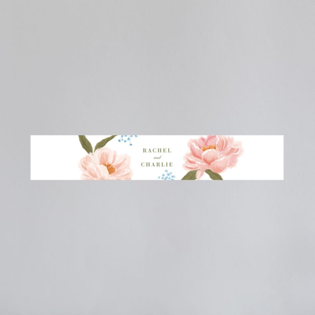 "Peony Gardens" - Belly Bands in Peony by Inna Moreva - Assembled with Invitation