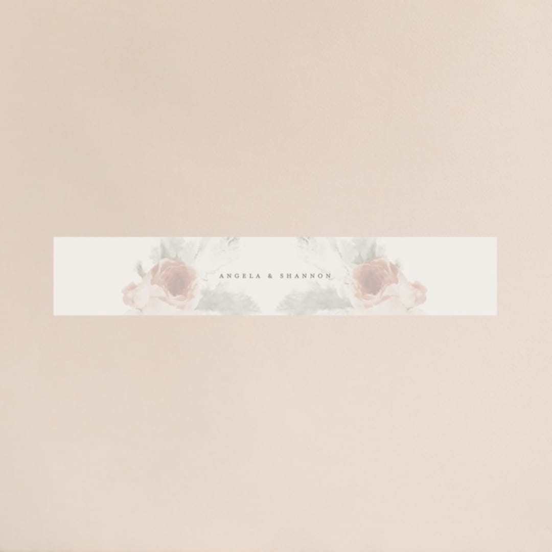 "rose drop" - Belly Bands in Rose by Cass Imagines - Assembled with Invitation