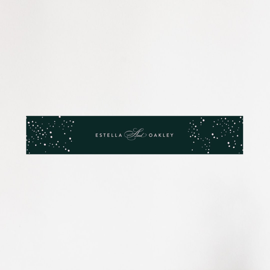 "Forest Foliage" - Belly Bands in Deep Forest by Eve Schultz - Assembled with Invitation