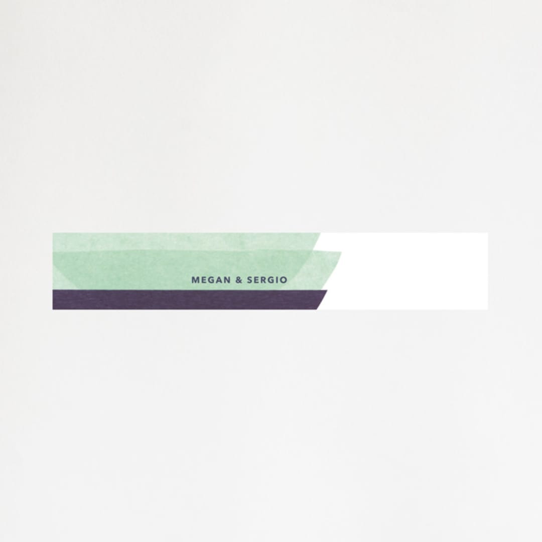 "tissue union" - Belly Bands in Cucumber by Carrie Moradi - Assembled with Invitation